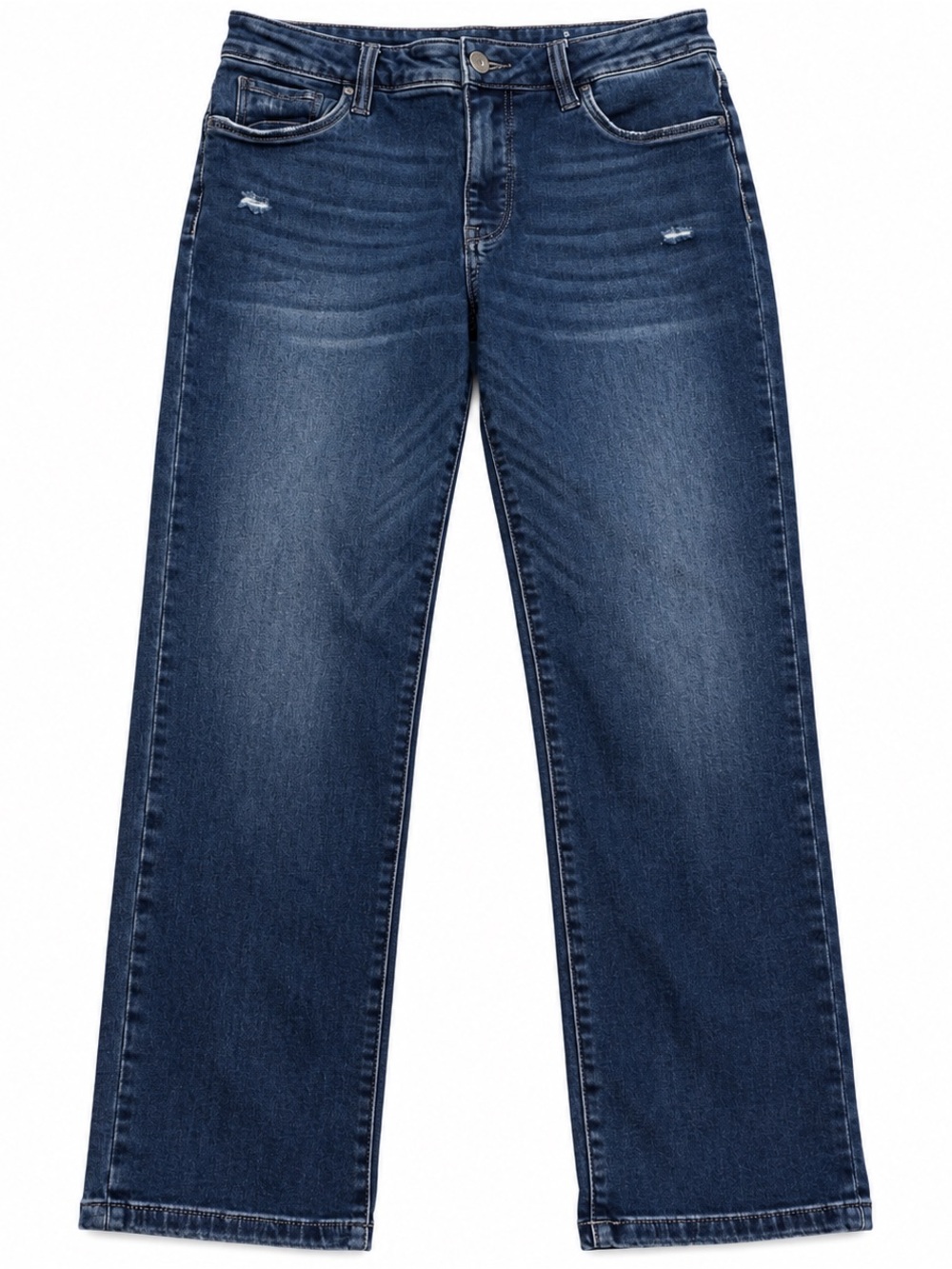 EUC KUT From The Kloth Reese Fab Ab Ankle Straight Jeans Dark Wash Size 6